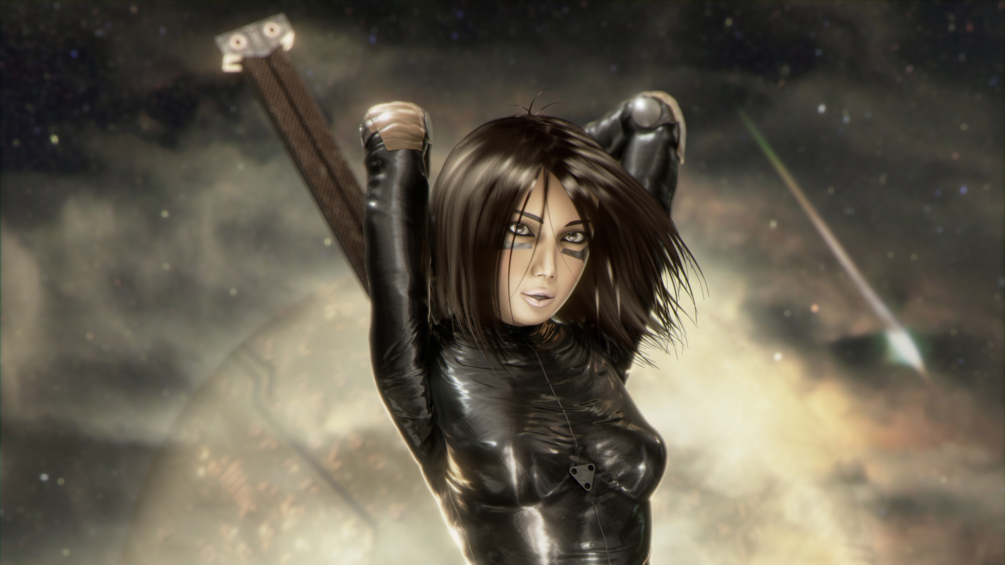 Wallpaper 4k Alita Battle Angel 4k Artwork 2018 Movies Wallpapers