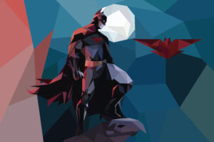 batman low poly 4k 1545866433