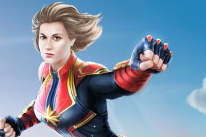 captain marvel 4k art 1544829665