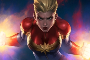 captain marvel marvel comics 4k wallpaper 1544829429