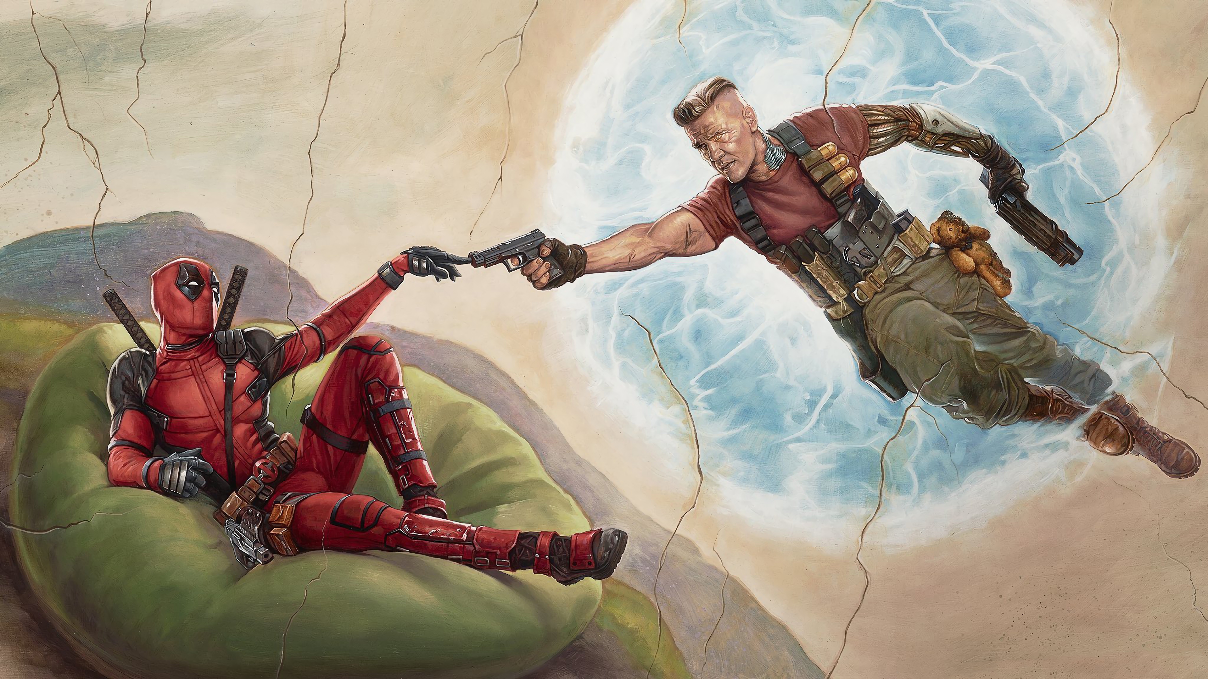 deadpool 2 cable movie 2018 4k wallpaper 1544830558