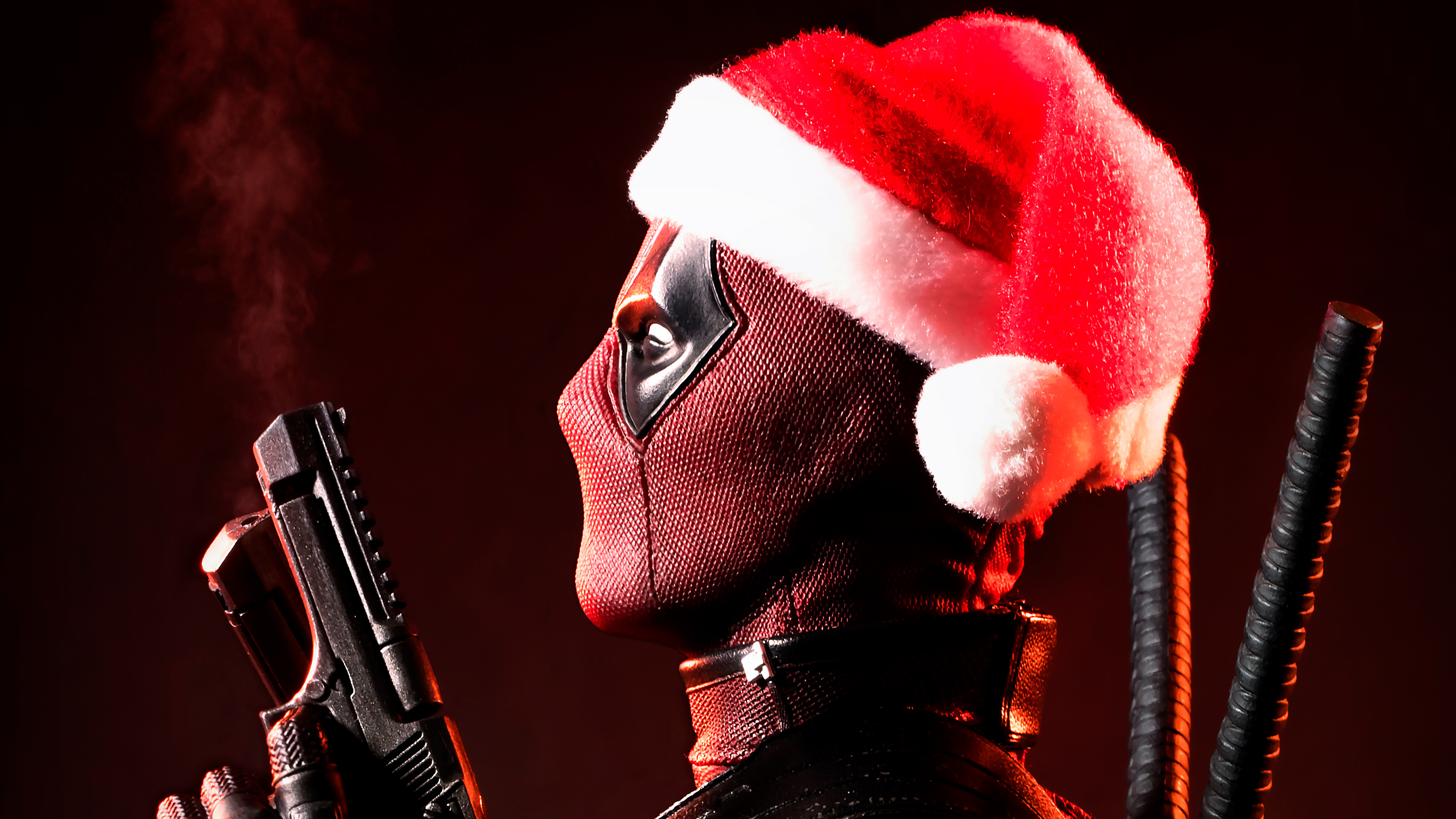 deadpool xmas 4k 1545588593