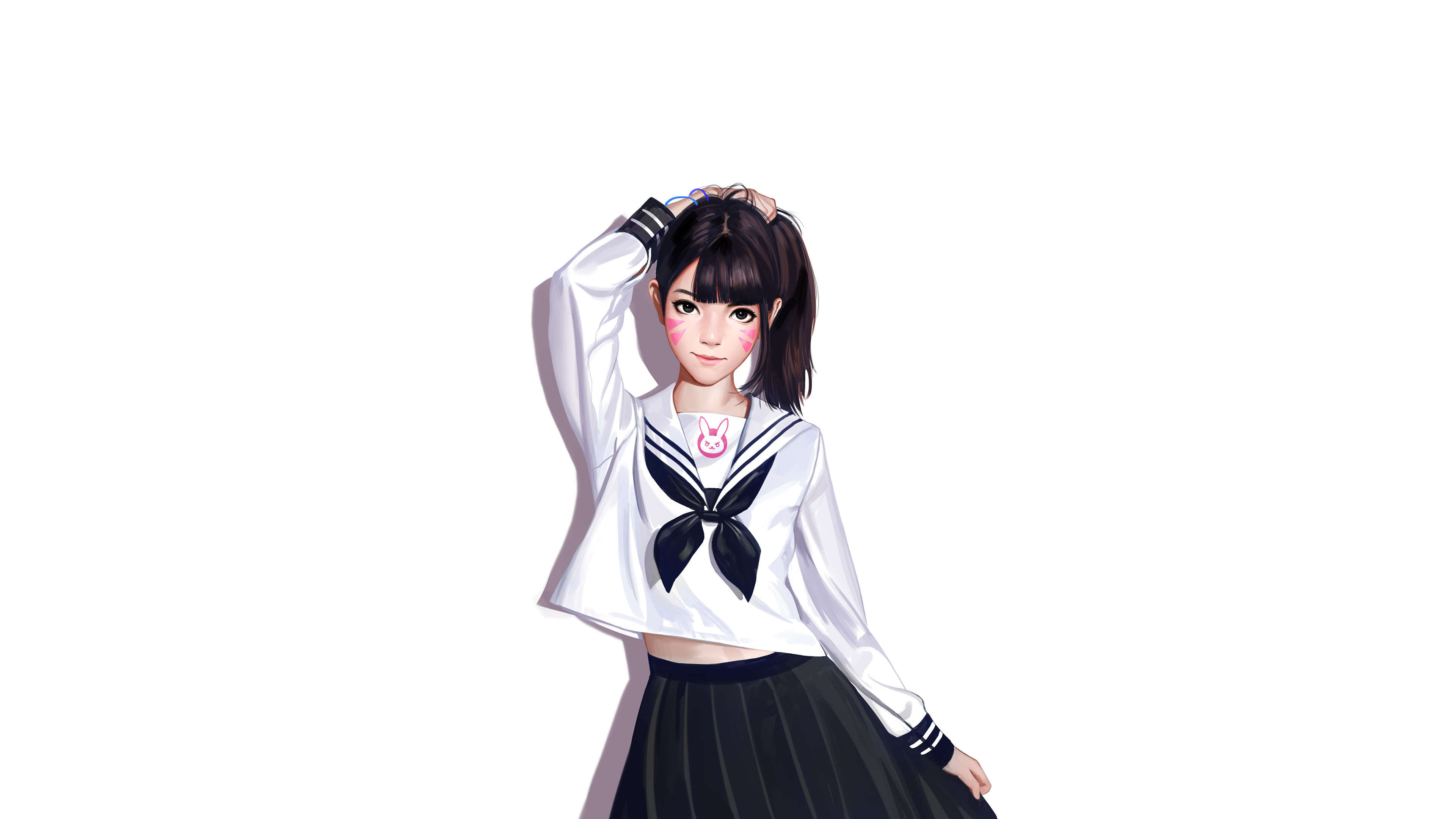 dva as school girl 4k 1546275822