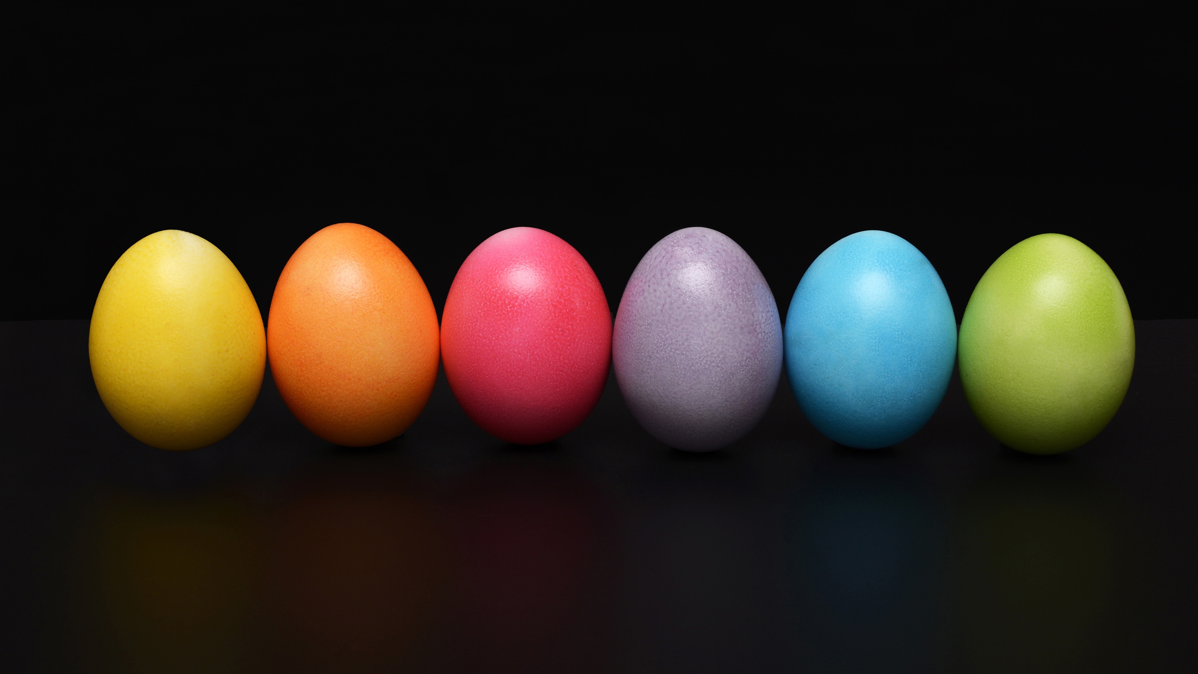 easter eggs colorful 4k 1543946525