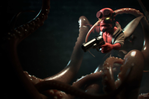 hellboy artwork hd 99 3840x2160