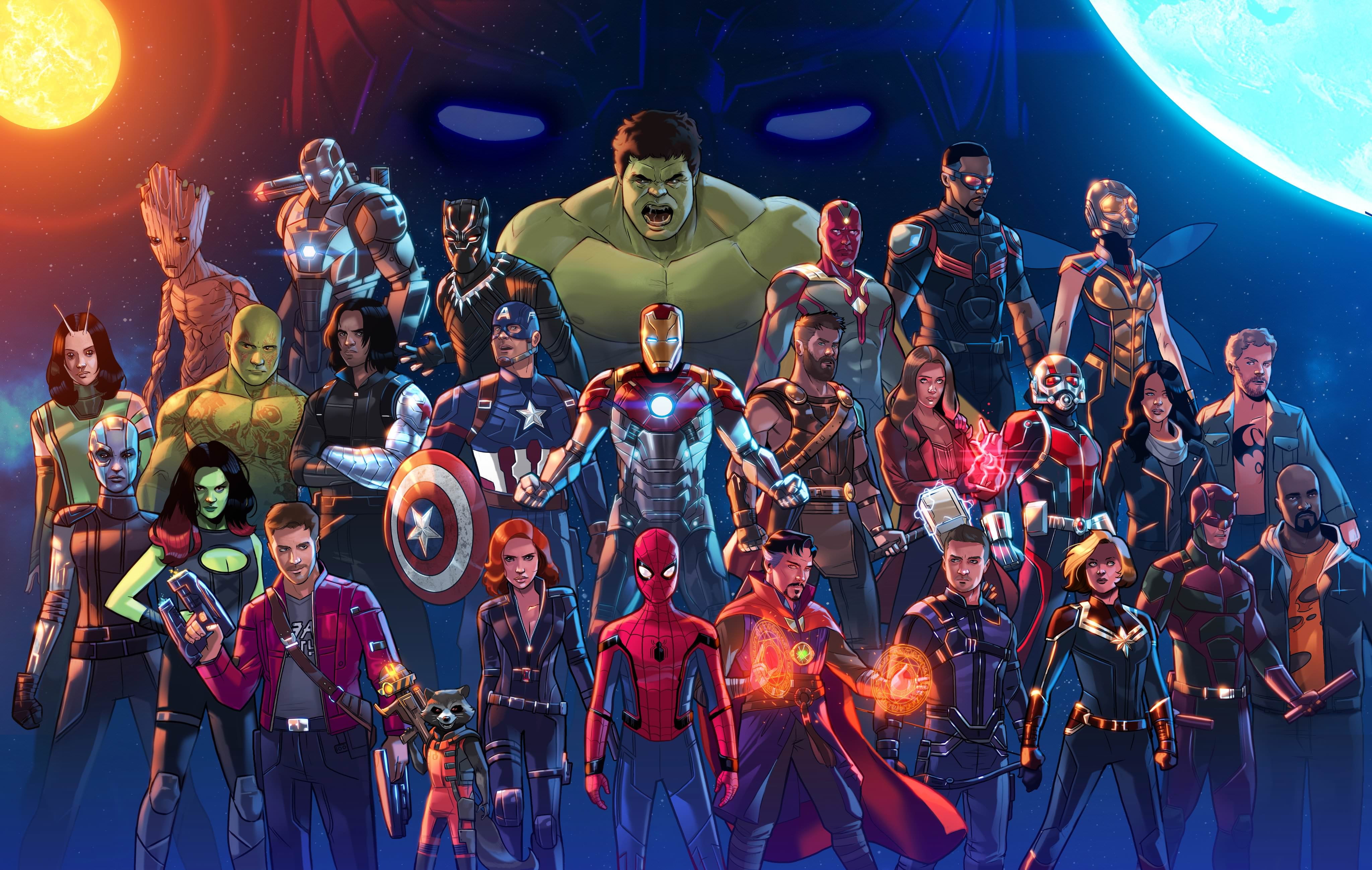 Marvel Cinematic Universe: Vũ trụ Marvel không chỉ có những siêu anh hùng sở hữu sức mạnh phi thường, mà còn là câu chuyện của những người hùng dũng cảm đứng lên chống lại ác quỷ. Cùng khám phá và trải nghiệm những câu chuyện truyền cảm hứng này qua hình ảnh trong MCU. 