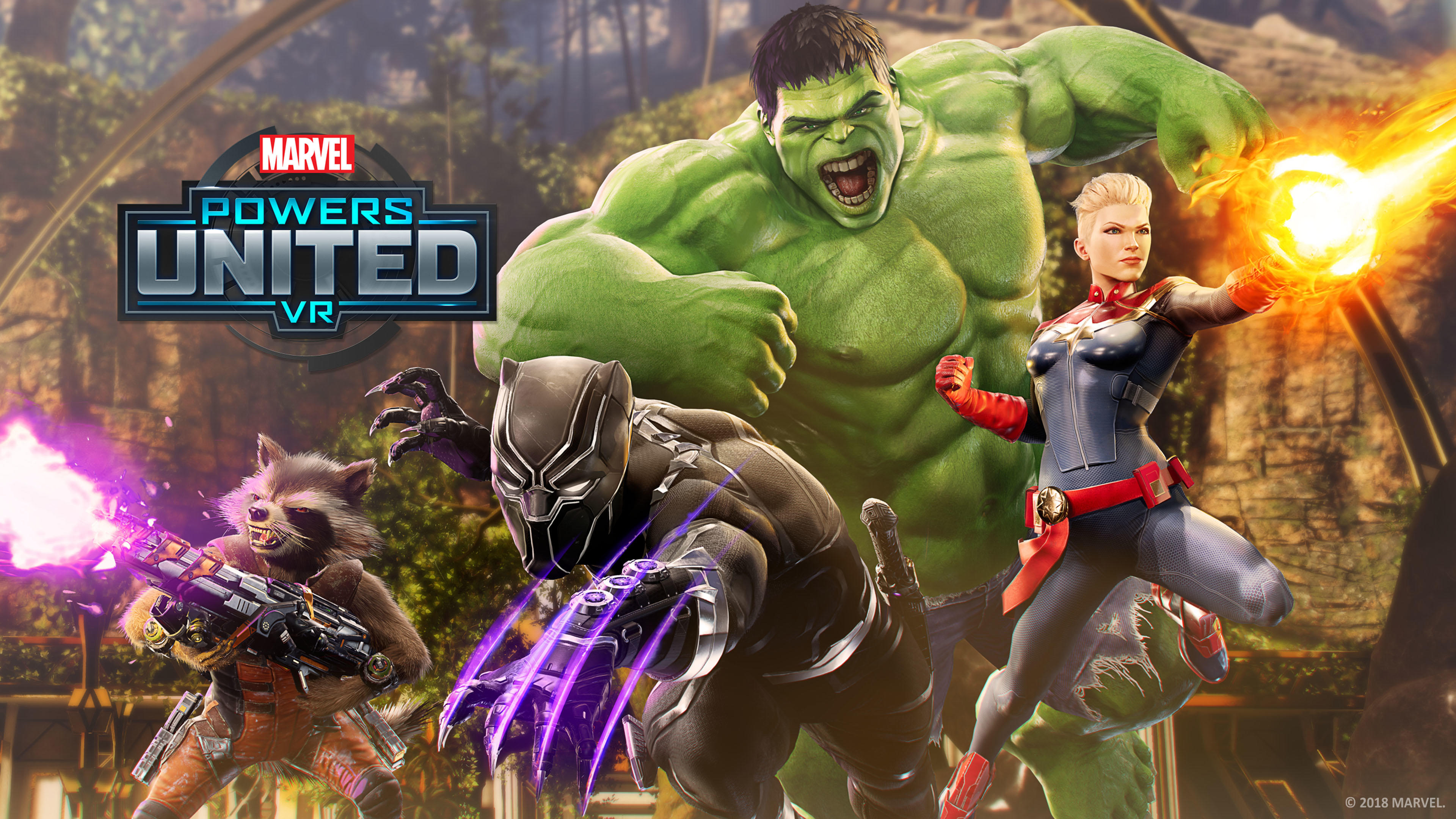 Marvel power. Marvel Powers United VR 2018 игры. Marvel United VR. Марвел игра ВР. Marvel Hero VR.