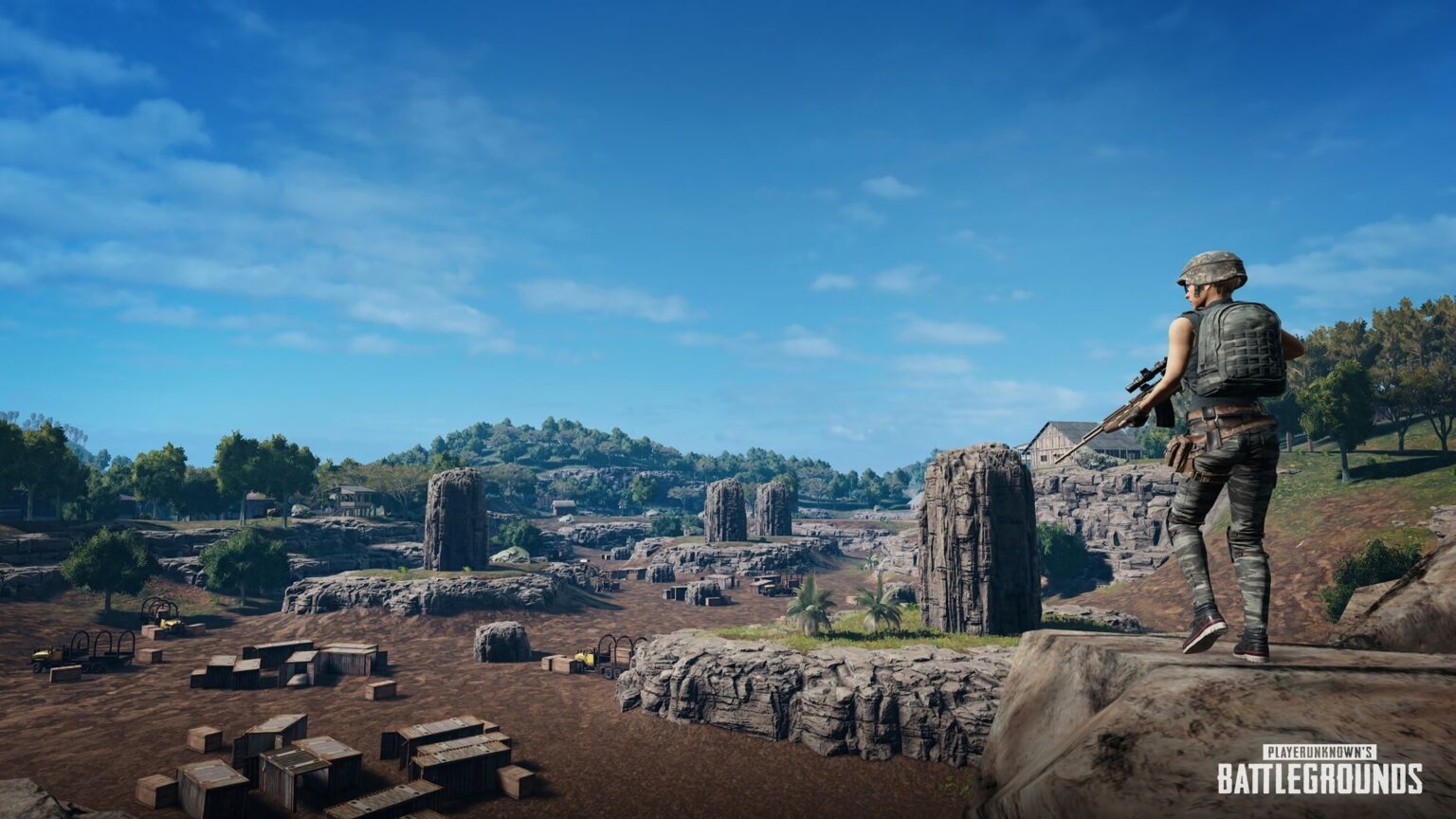 PUBG Codename Savage Map PlayerUnknown’s Battlegrounds 4K Wallpaper