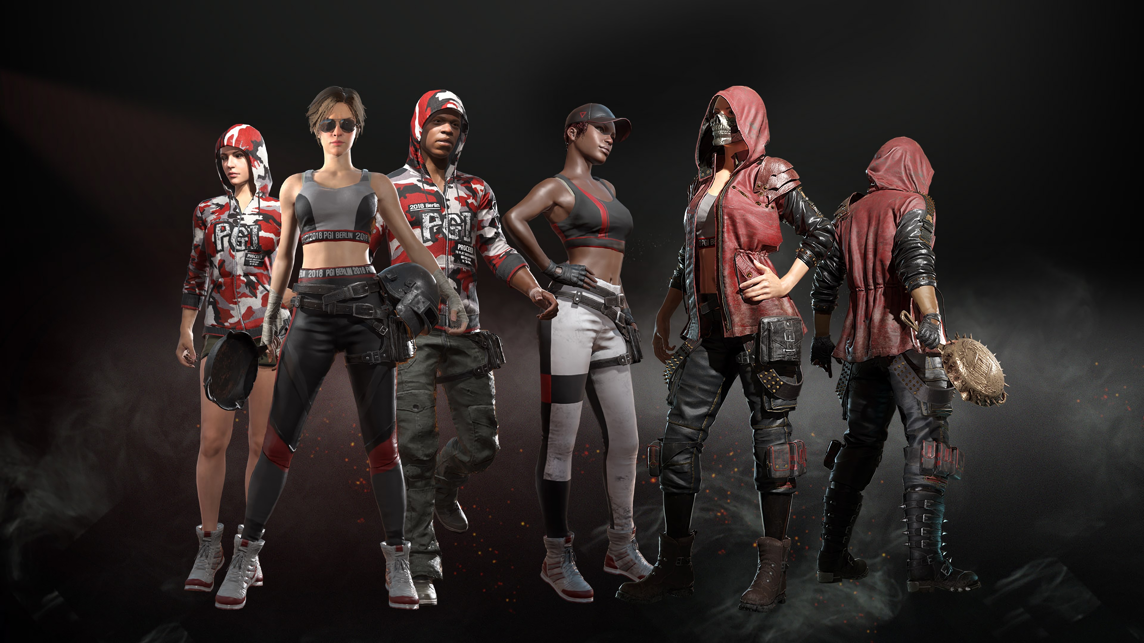 pubg pgi skins playerunknown s battlegrounds 4k wallpaper 1544827732