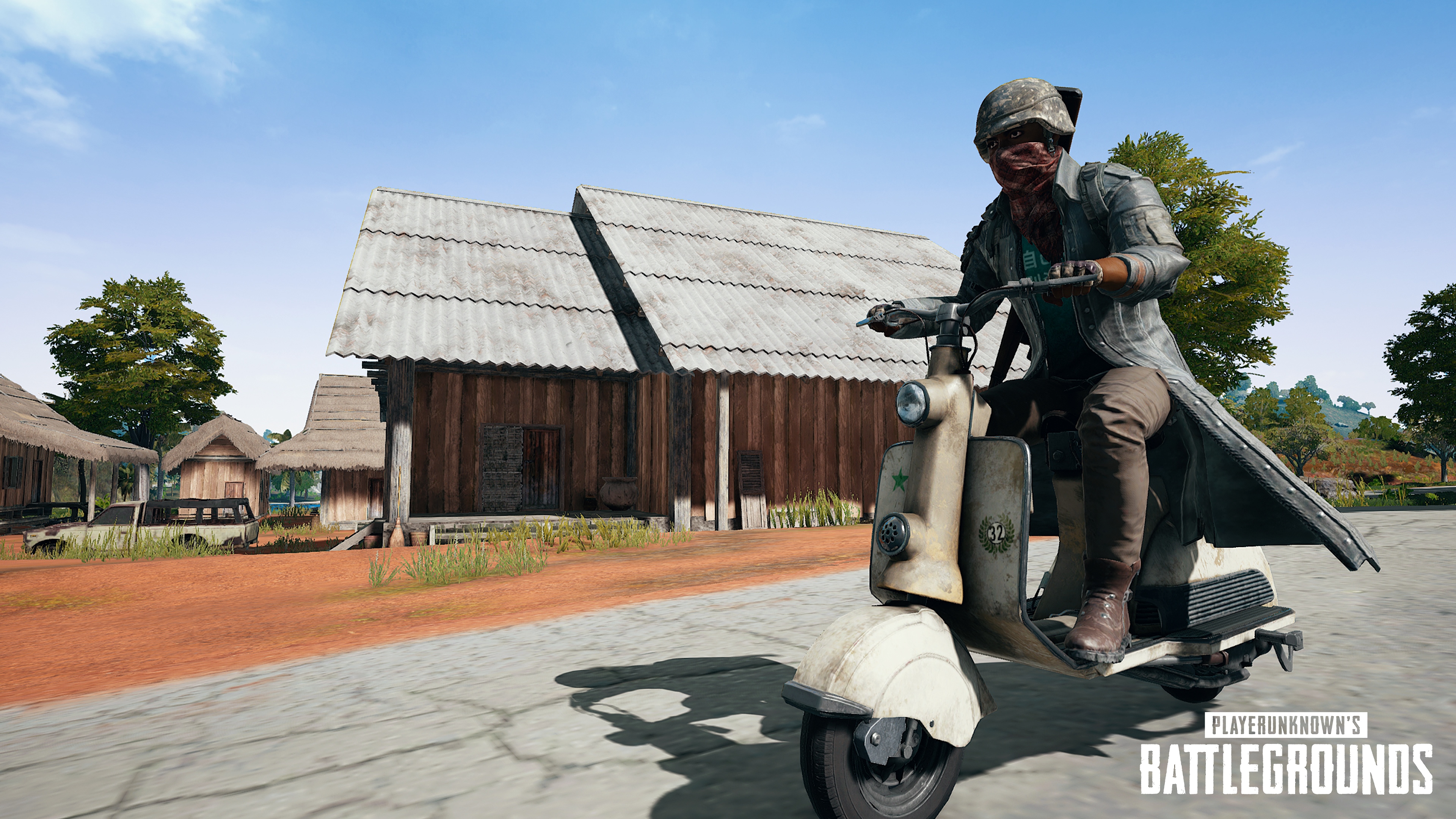 pubg scooter playerunknown s battlegrounds 4k wallpaper 1544827737