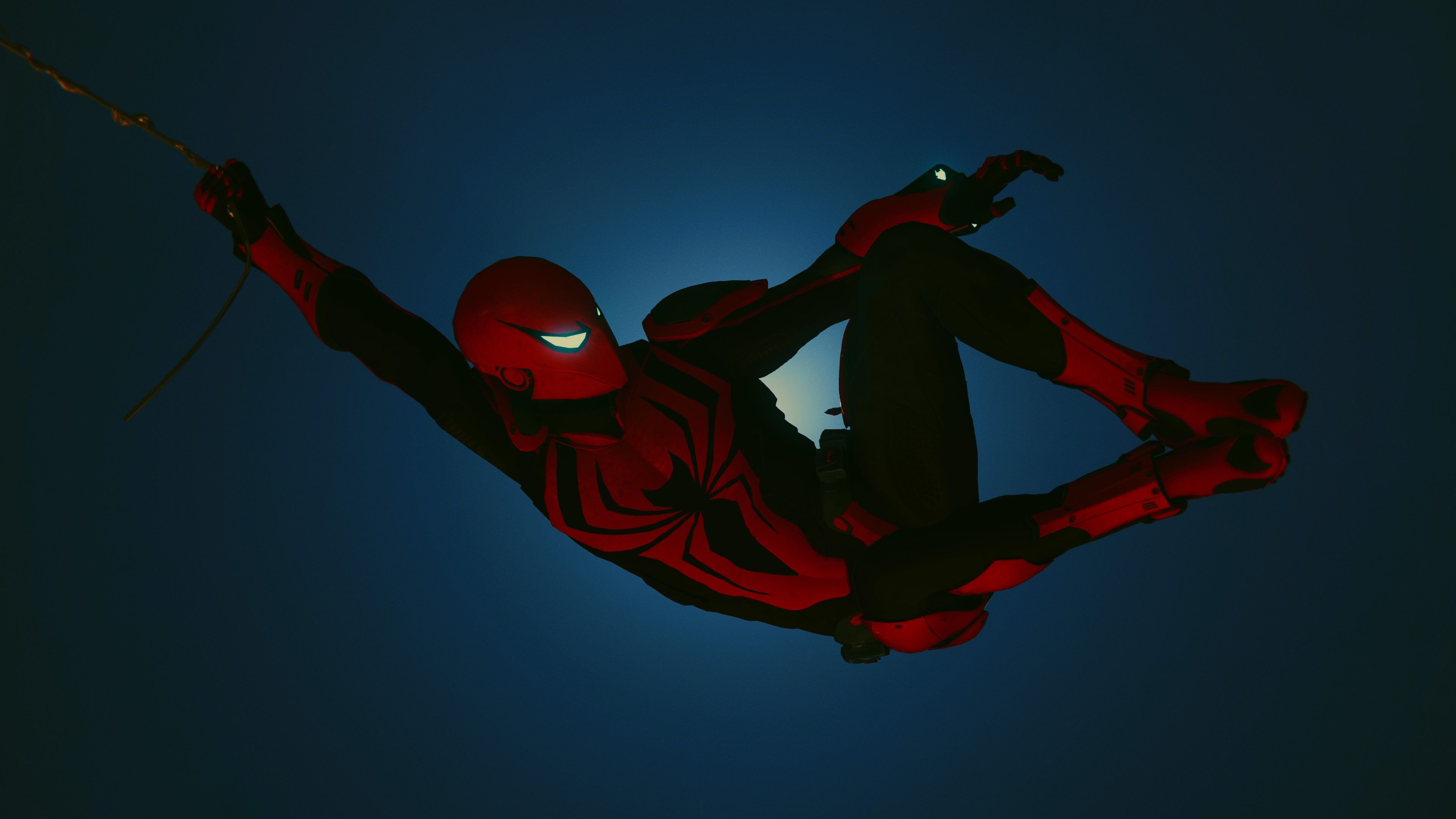 Wallpaper 4k Red Suit Spiderman 4k 4k Wallpapers Games Wallpapers