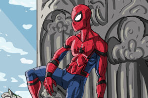 spider man comic art 4k 1546276232