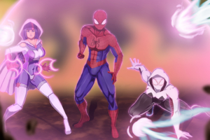 spider verse art 4k 1544923030