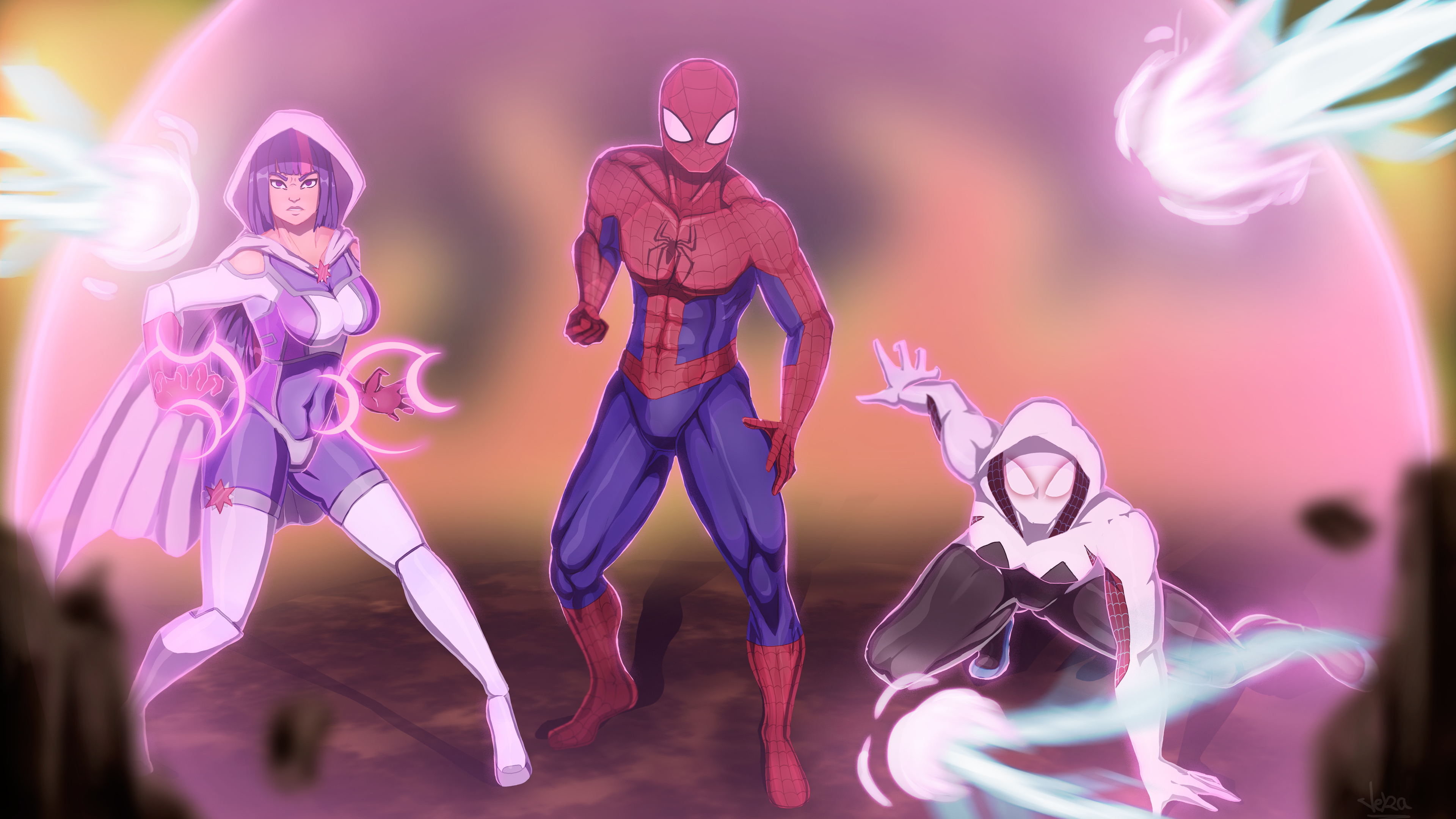 spider verse art 4k 1544923030