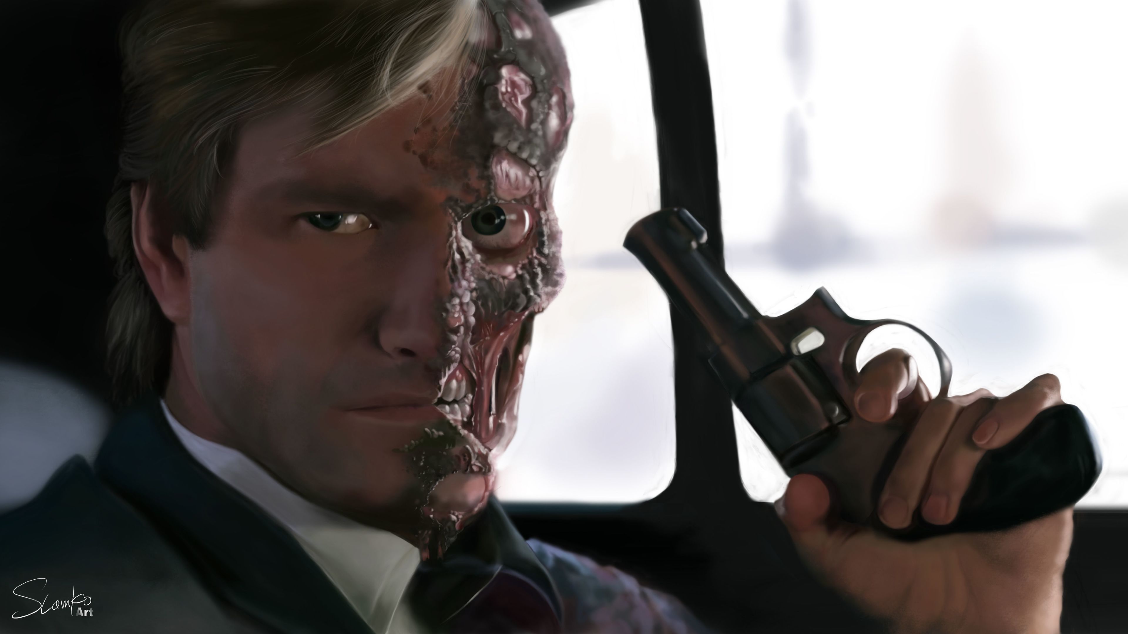 two face wallpaper