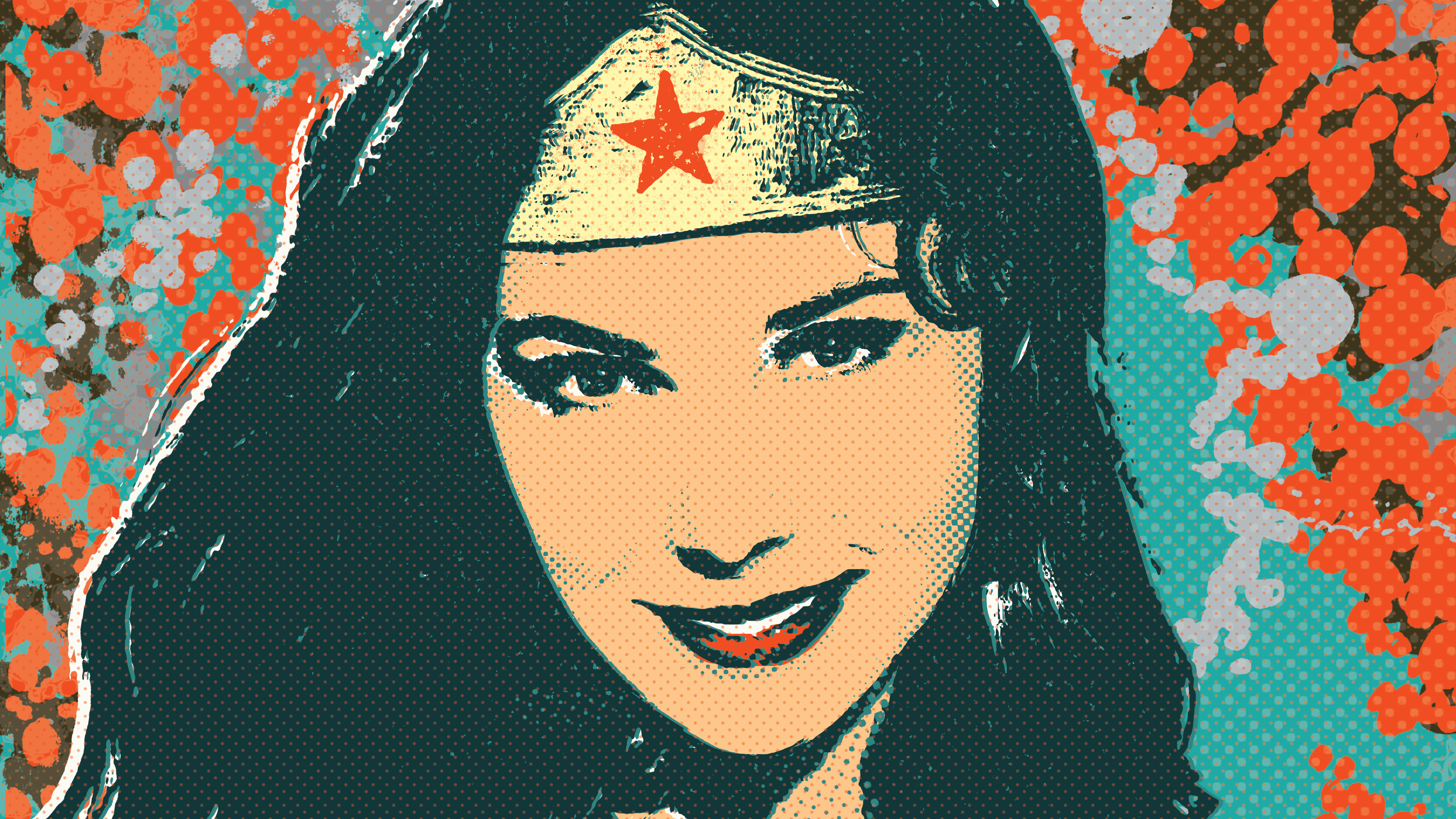 wonder woman illustration 4k 1544286760