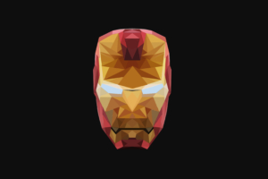 4k iron man low poly 1547506416