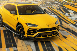 ag mc yellow lamborghini urus 4k 1546362633