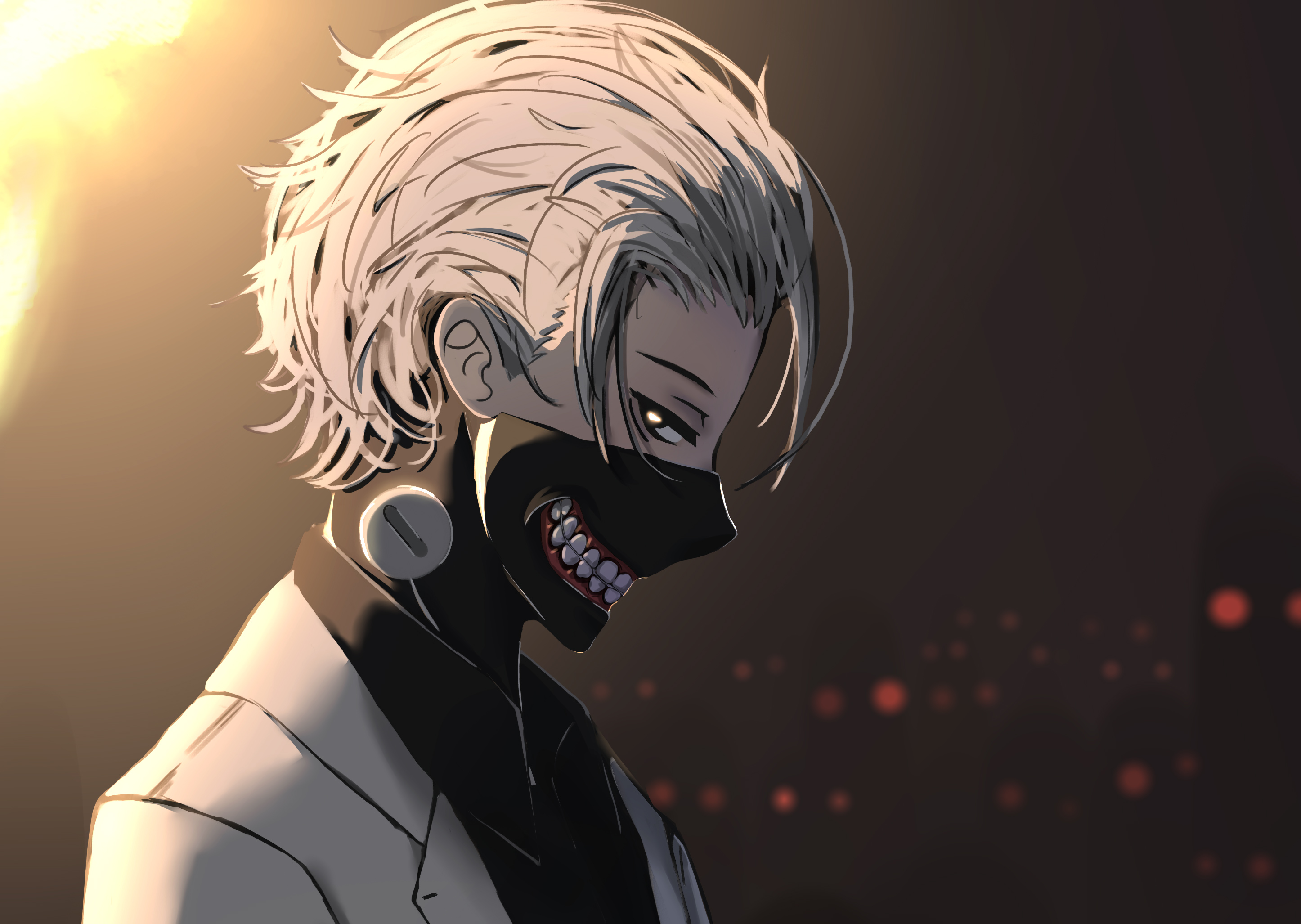 Tokyo ghoul, anime couple wallpaper