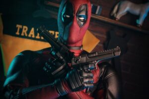 deadpool with guns 4k 1547936608