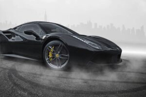 ferrari 488 black 4k 1546362099