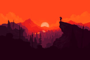 firewatch digital art 4k 1548526913