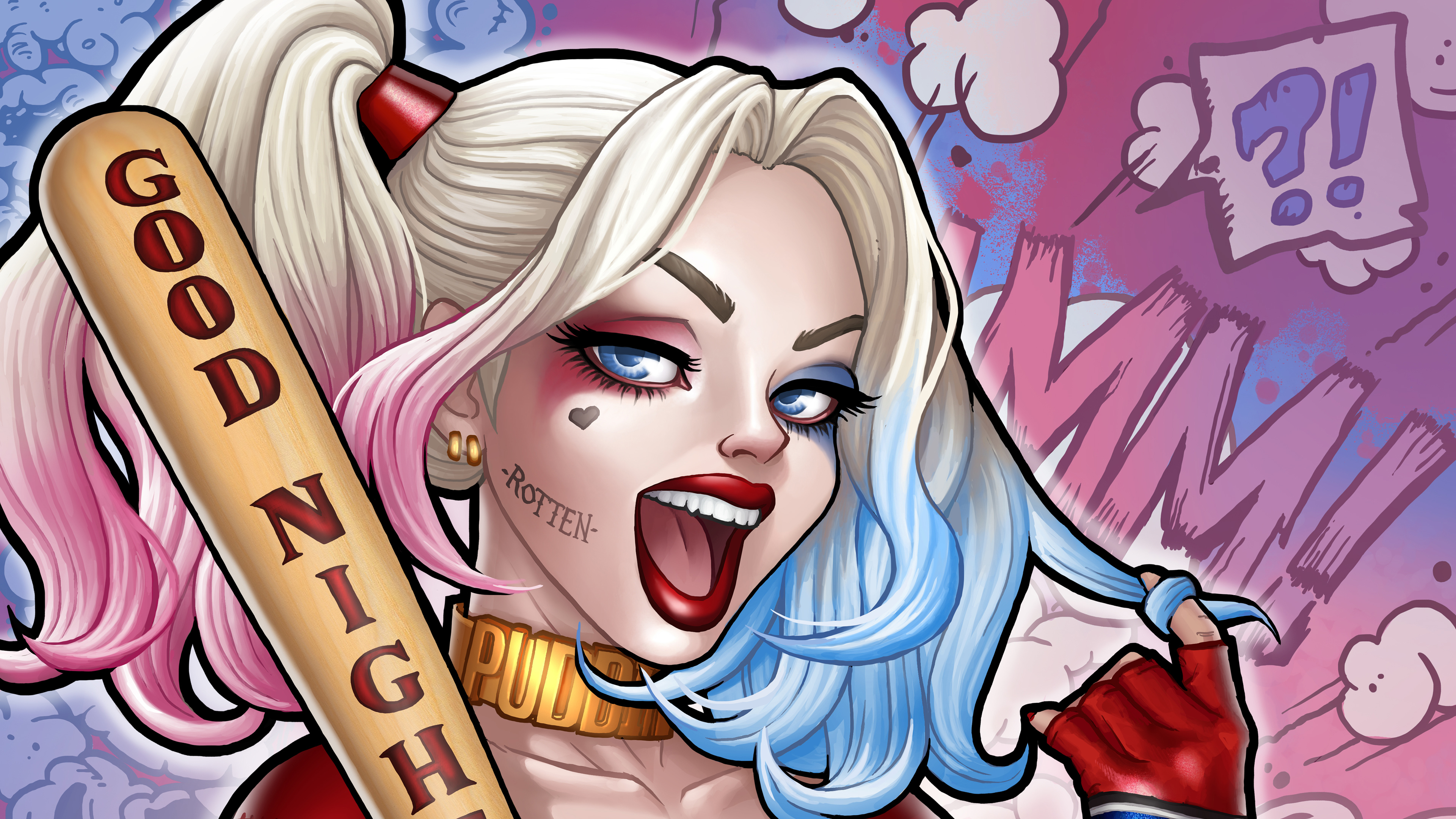 harley quinn fan art 4k 1547936625