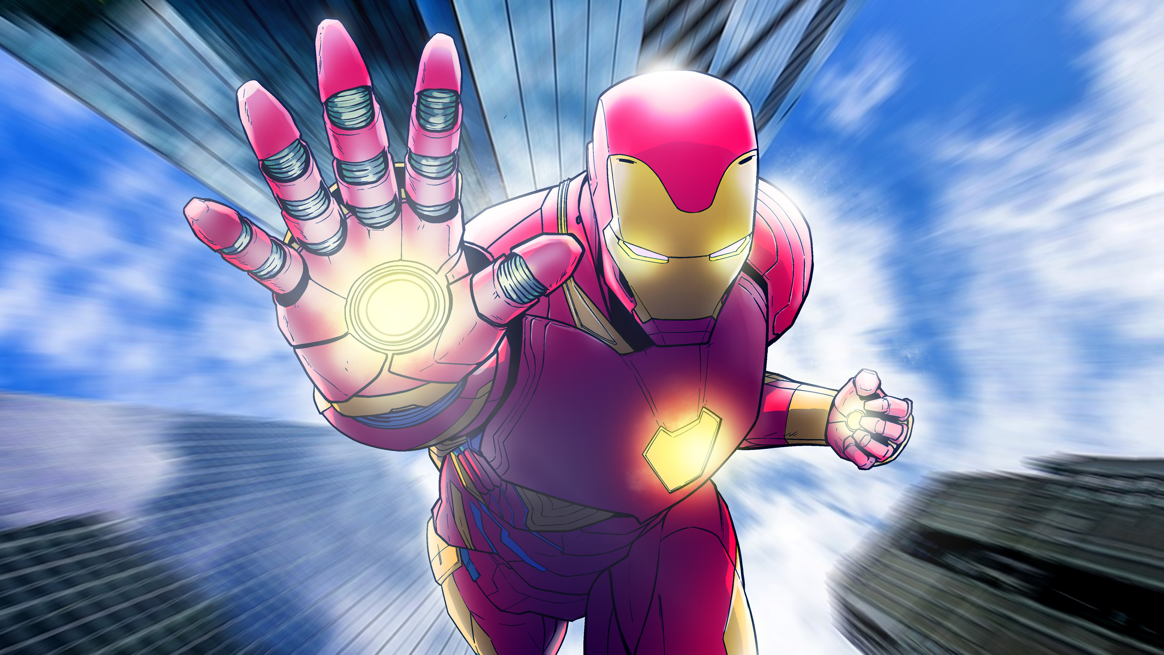 iron man art 4k 1547936364