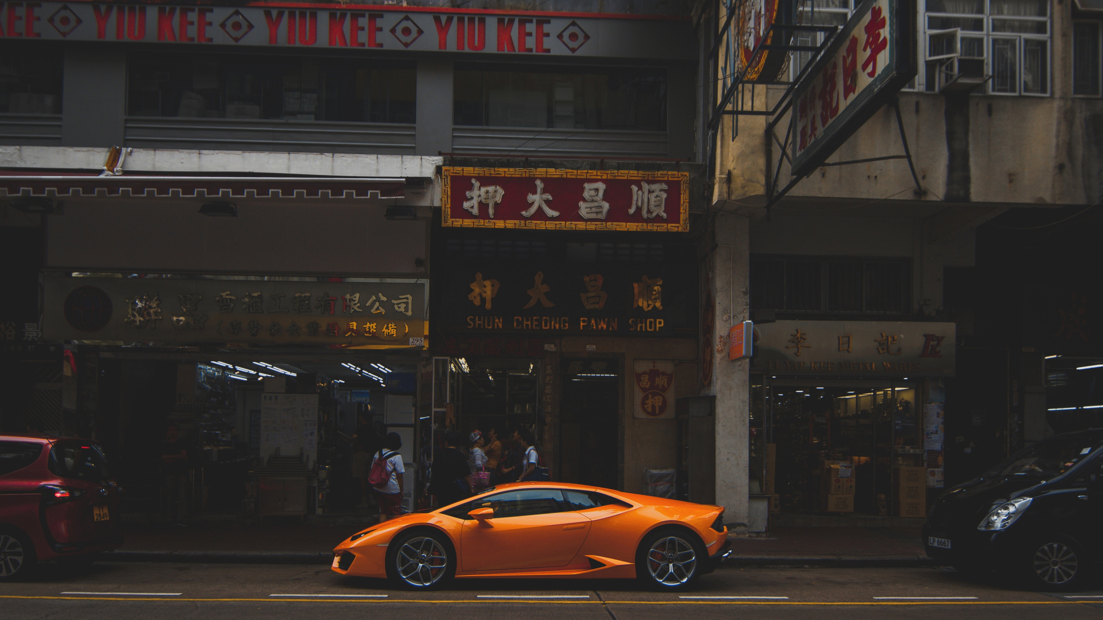 lamborghini city hong kong 4k 1547937385