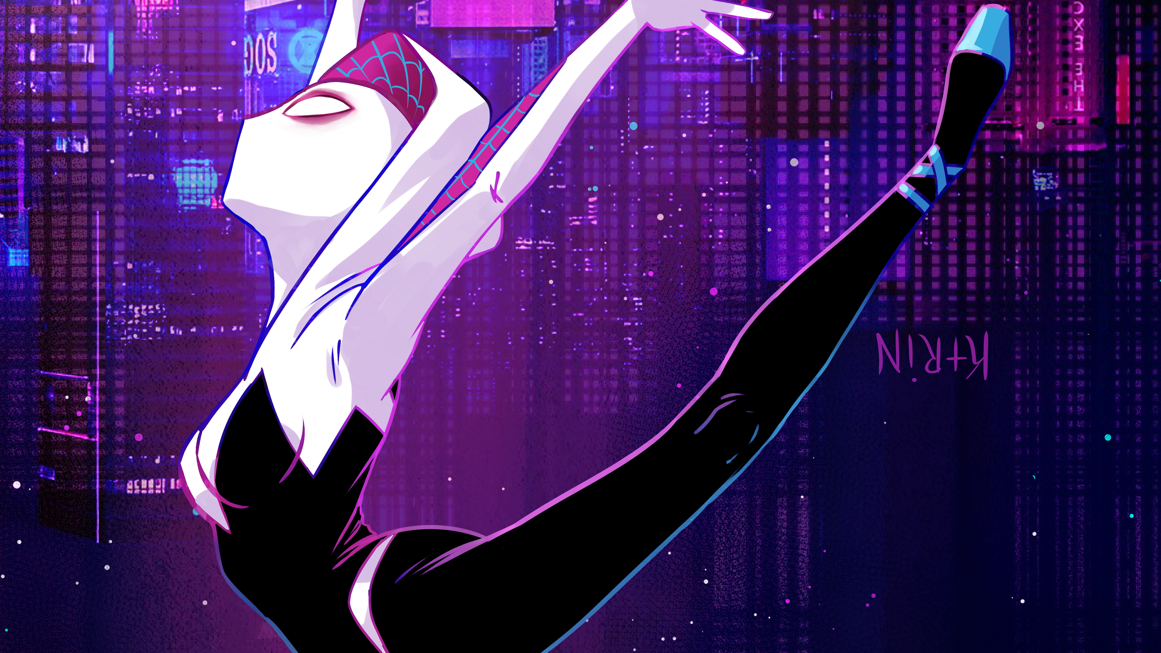 spider gwen 4k 1547506279