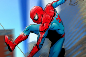 spiderman artwork 4k 1547936601