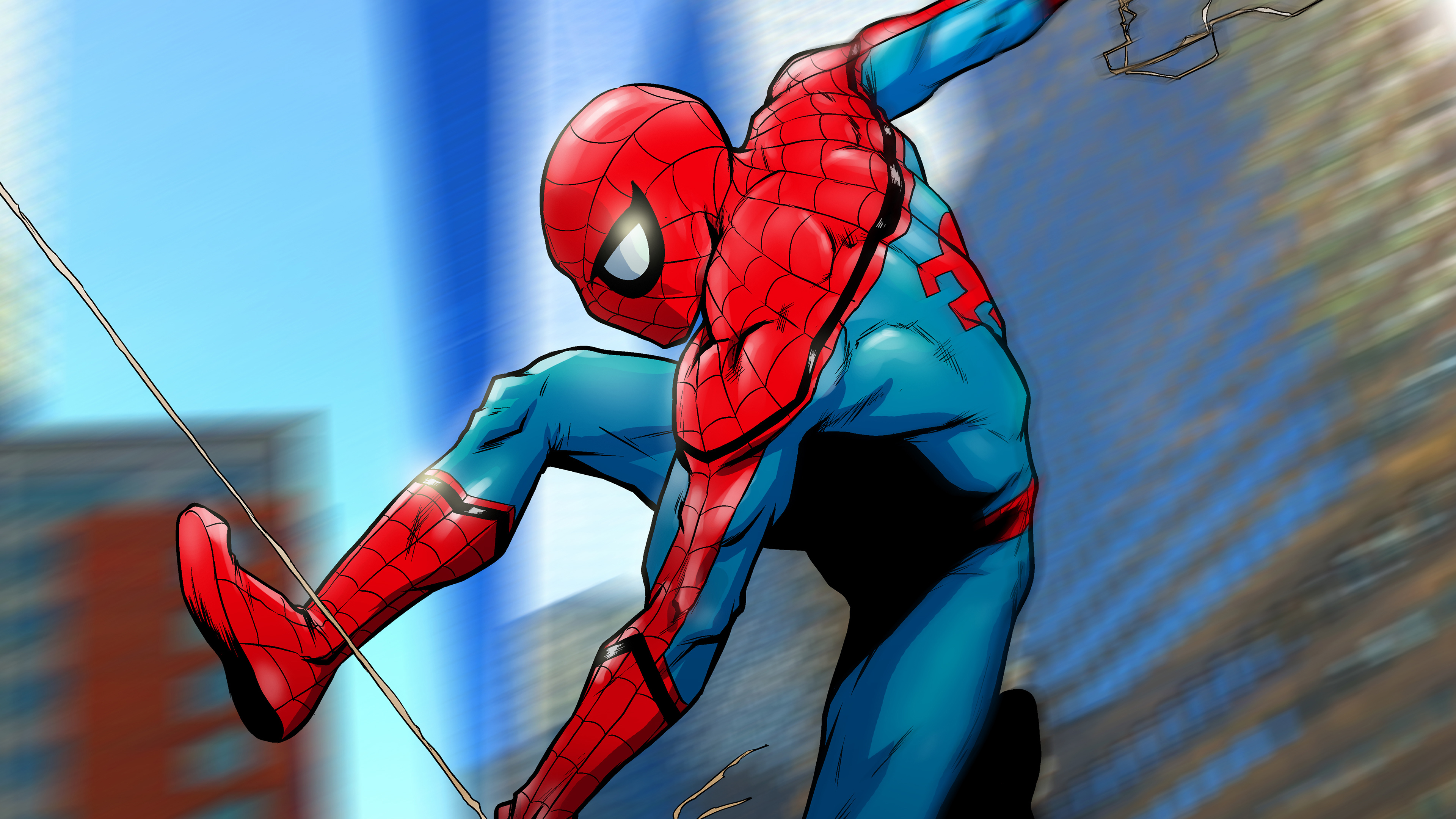 spiderman artwork 4k 1547936601