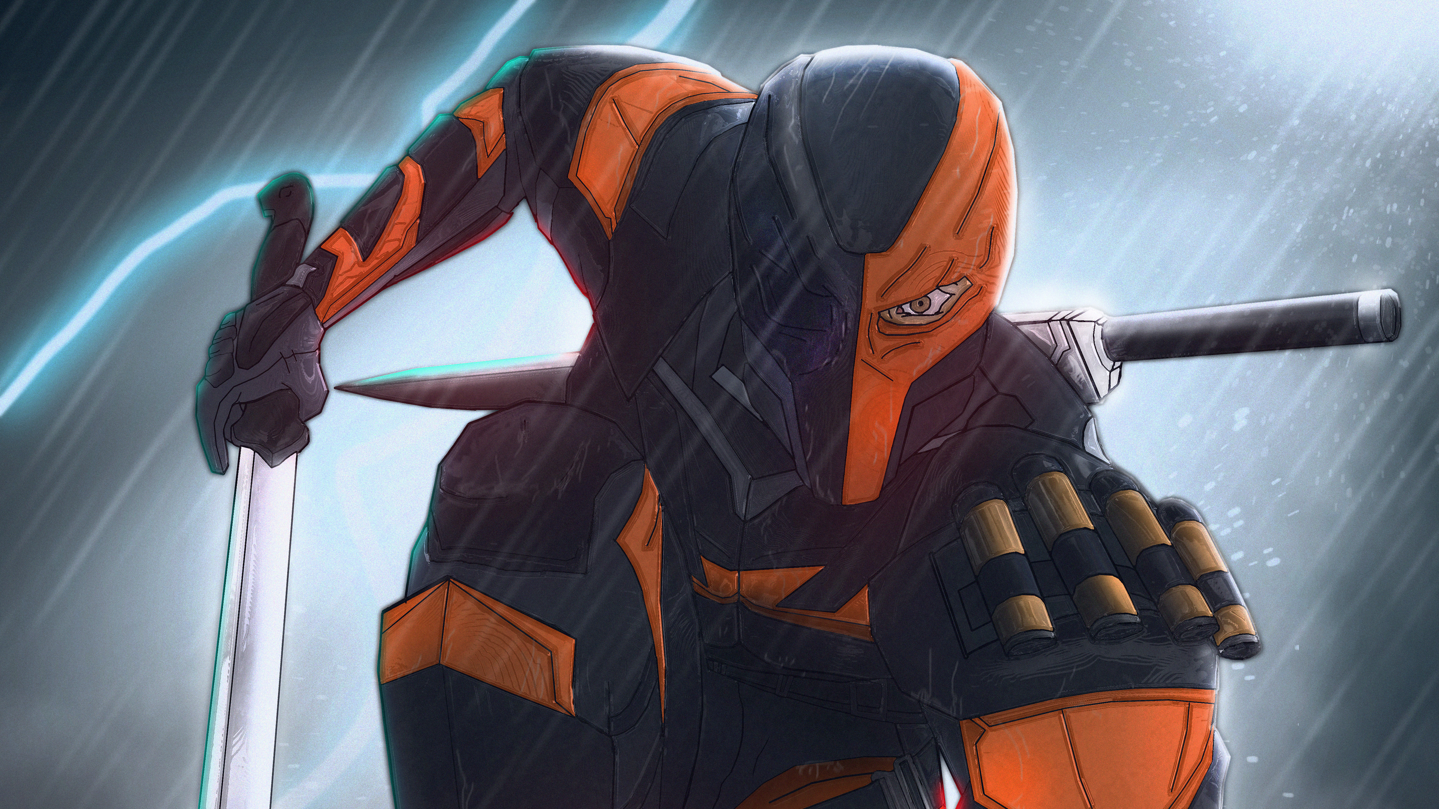 the batman deathstroke 4k 1548527317