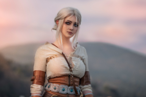 the witcher ciri cosplay 4k 1548526915