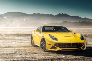 yellow ferrari f12 4k 1547936803