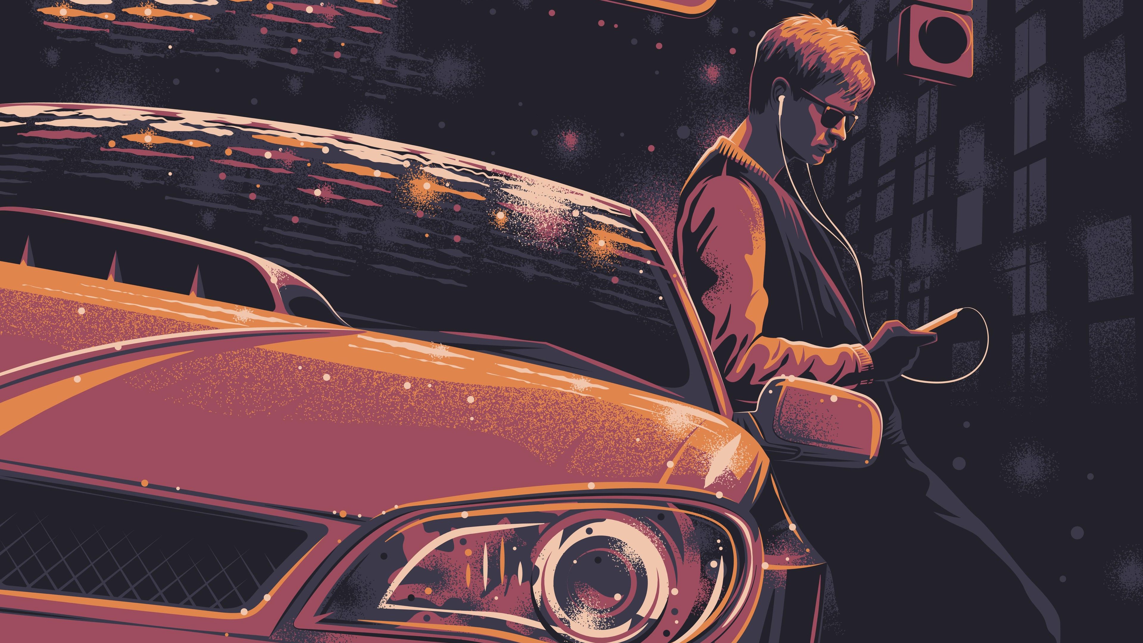 baby driver 4k art 1550513656