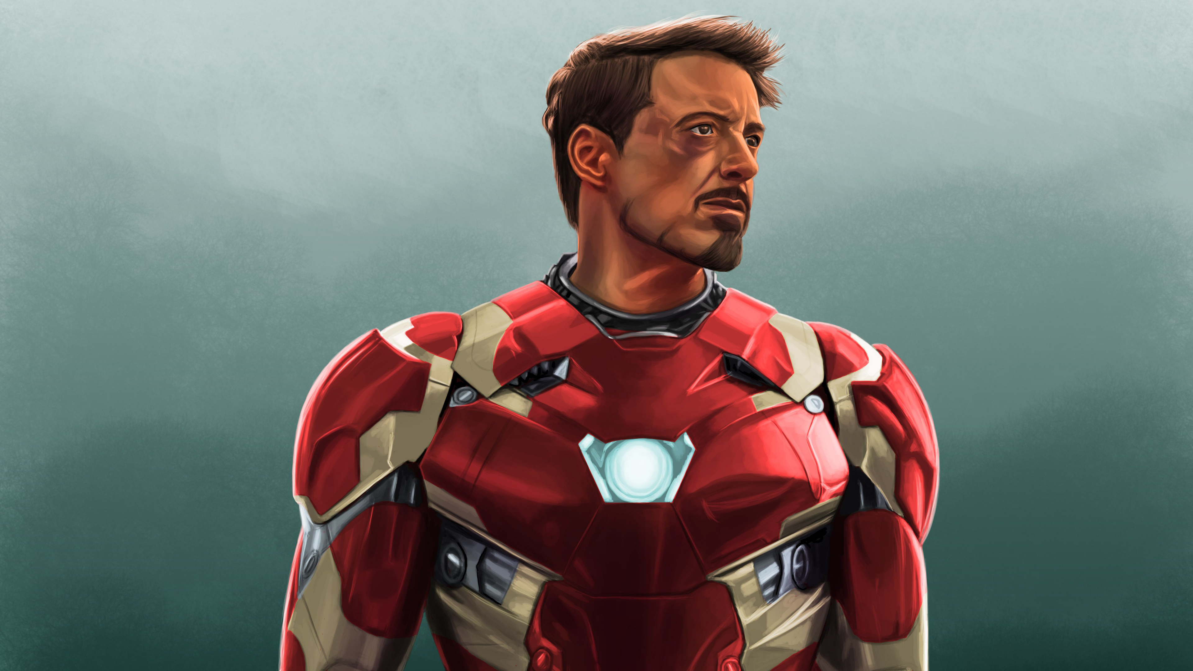 robert downery jr iron man art 4k 1550511706