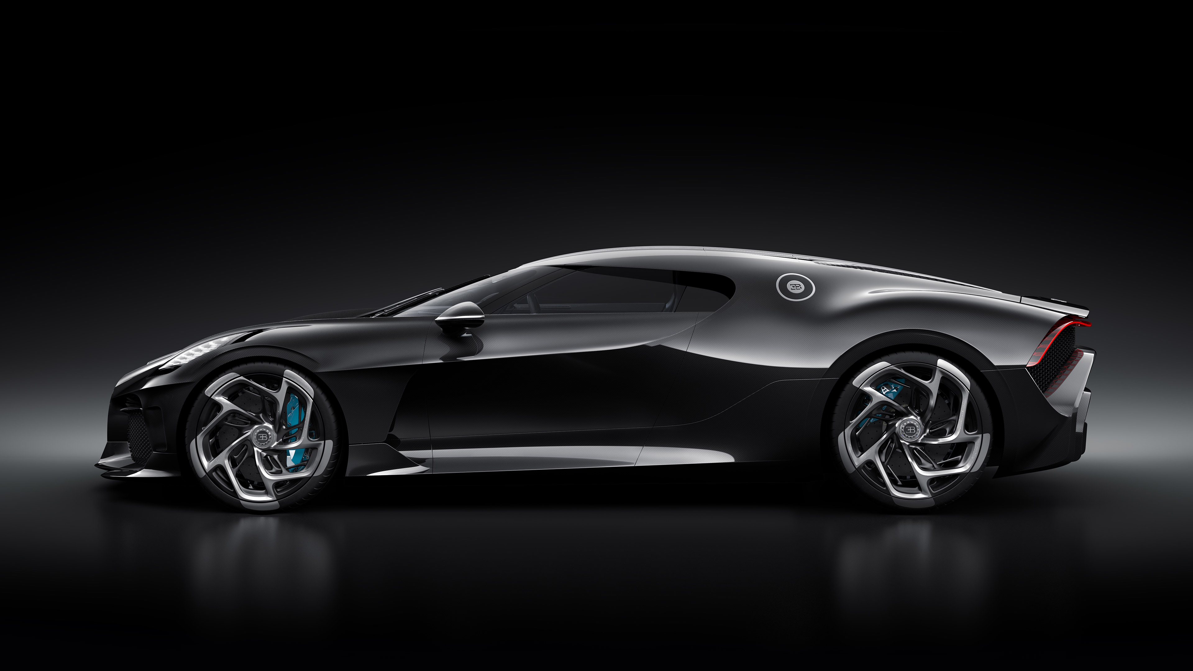 2019 Bugatti La Voiture Noire 4k 1