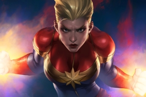 artwork of captain marvel 4k 1553071139