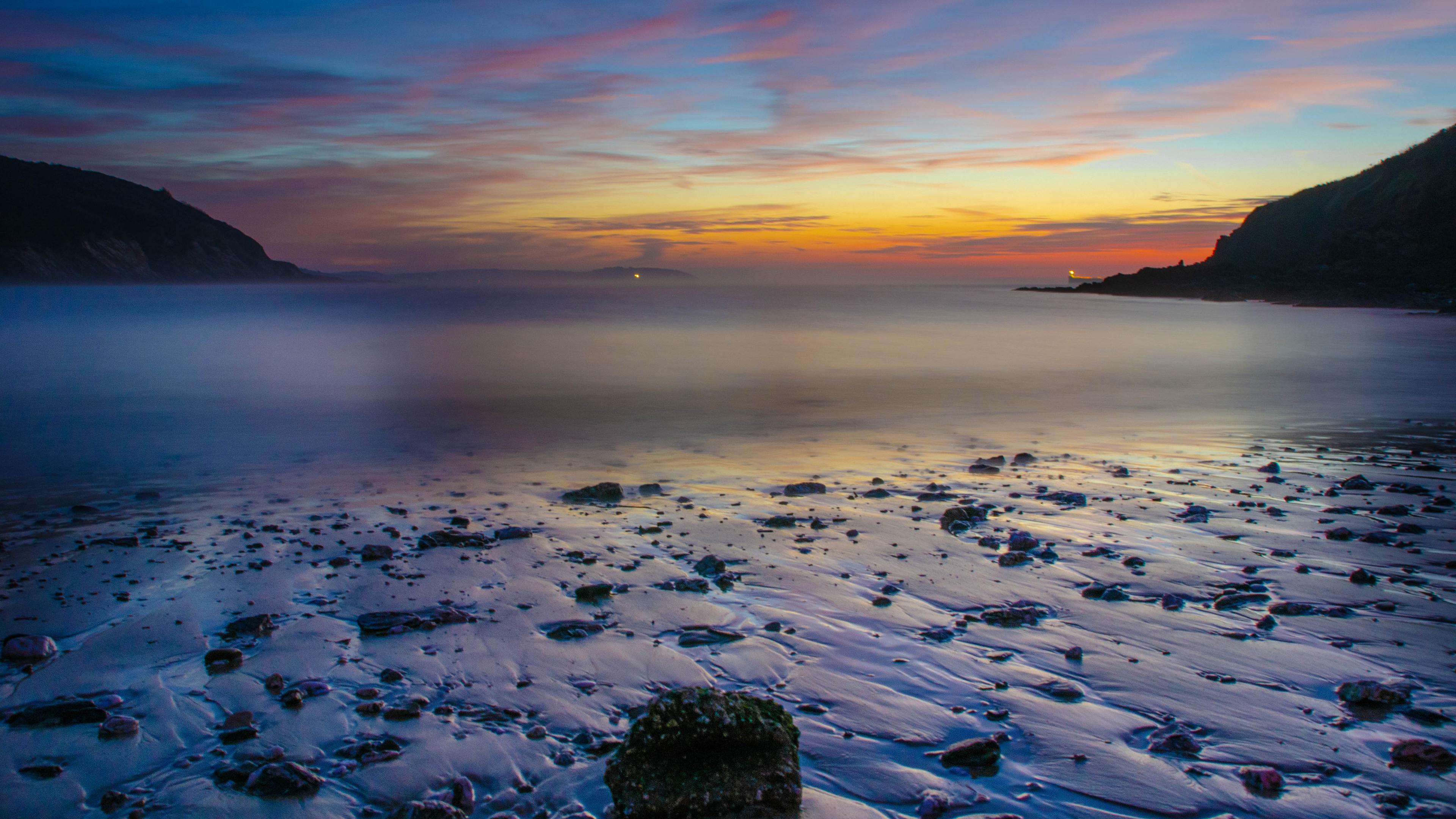 beach sea shore 4k 1551643693