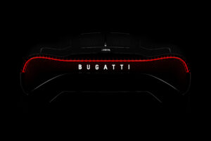 bugatti la voiture noire 2019 rear lights 4k 1553075916