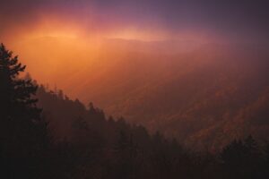 dawn overy smoky mountains 4k 1551644194