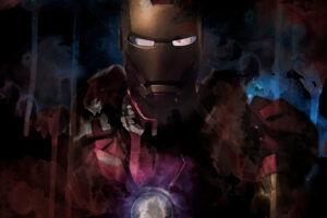 iron man paint artwork 4k 1553072043