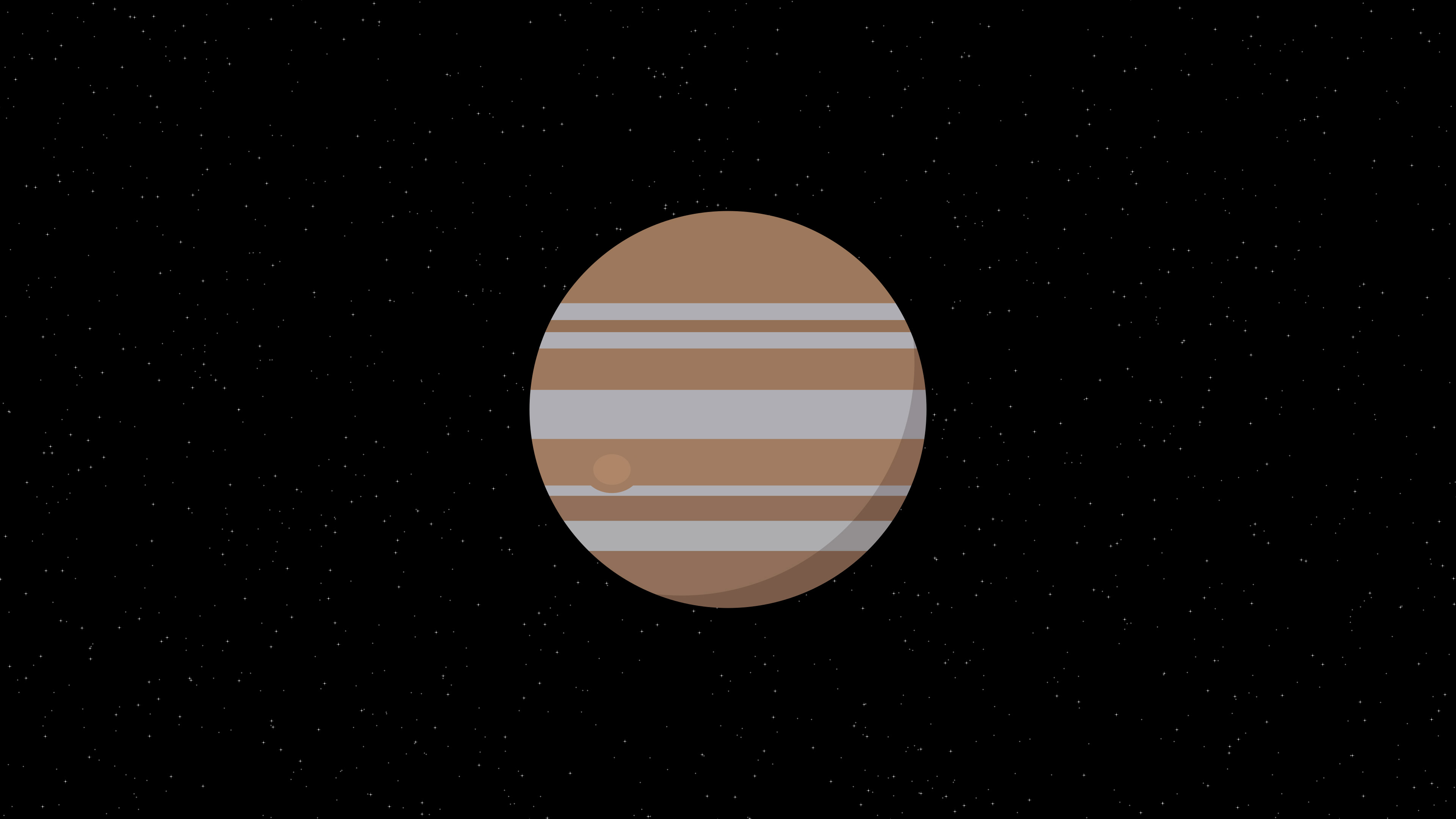 jupiter planet minimalism 4k 1551642152