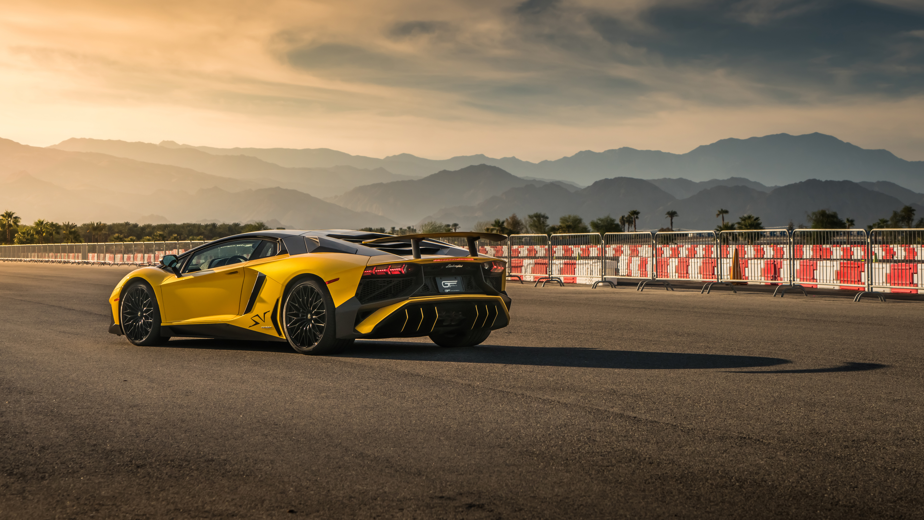 lamborghini aventador sv rear 4k 1553075655