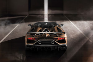 lamborghini aventador svj roadster 2019 rear 4k 1553076190