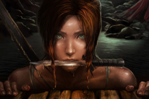 lara croft art 4k 1553074757