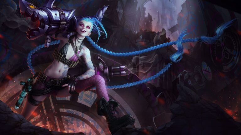 League Of Legends Jinx 4k 1777