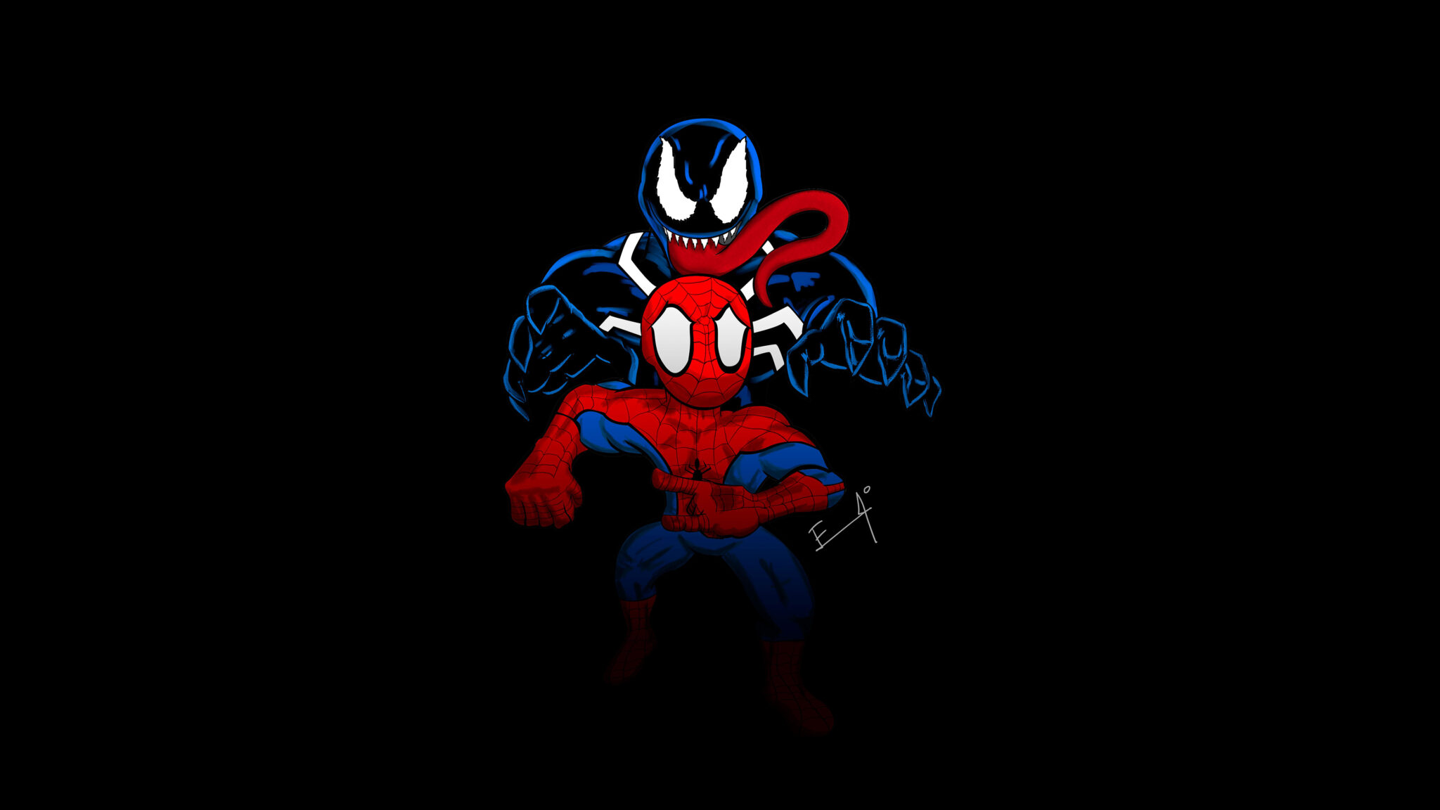 Little Spider Man And Venom 4k - Free 4k Wallpapers - 40.000+ Free 4k ...