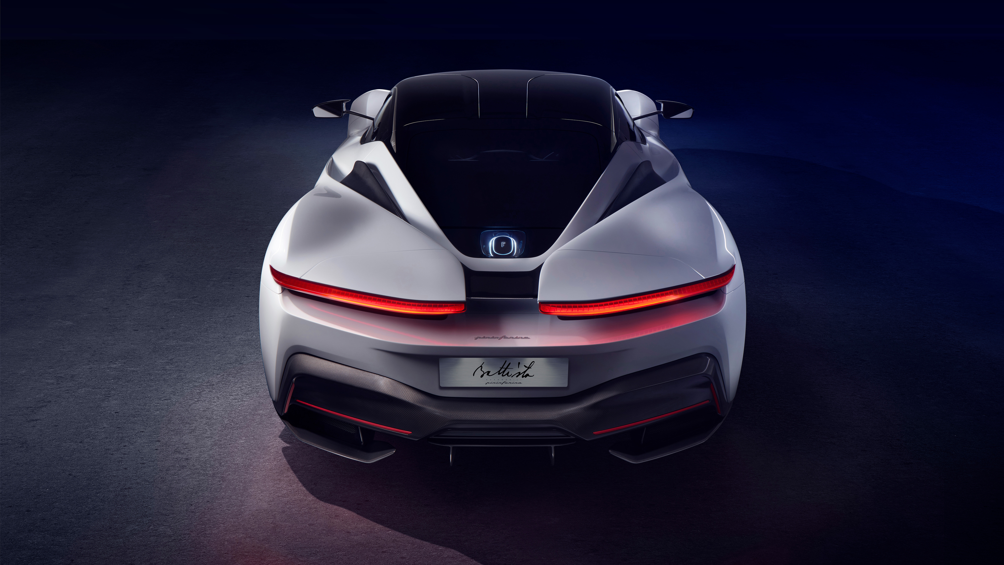 pininfarina battista 2019 rear 4k 1553076162